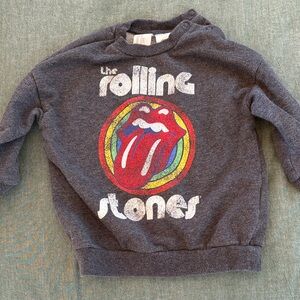 H&M Rolling Stones toddler Sweatshirt size 12-18m